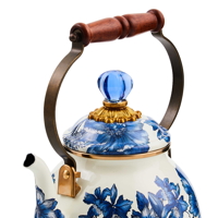 Royal English Garden smaltovaná konvice - Mackenzie-Childs 1,89L 