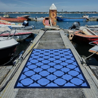 MONO luxusní modrý plážový ručník Abyss & Habidecor / Egyptská bavlna