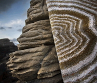 Koupelnová předložka z egyptské bavlny Danxia