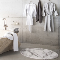 Elegantní šedé ručníky z egyptské bavlny Abyss Habidecor | 920 Gris