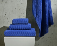 Elegantní ručníky MONTANA z egyptské bavlny Abyss Habidecor | 335 Indigo