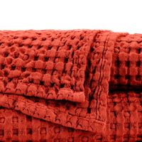 Pousada červené retro ručníky ze 100% egyptské bavlny Abyss Habidecor | 565 Flame