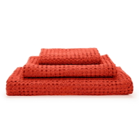 Pousada červené retro ručníky ze 100% egyptské bavlny Abyss Habidecor | 565 Flame