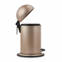 Zlatý odpadkový koupelnový koš