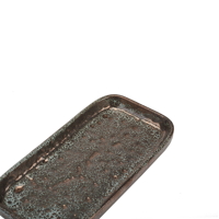 VINTAGE BRONZE hnědý designový podtácek do koupelny