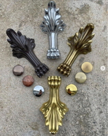 Modrá volně stojící vana Clawfoot Pigeon Blue