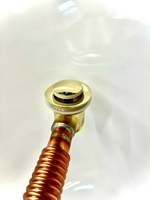 Vanová výpusť s přepadem Zlatá