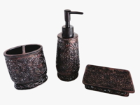 Retro koupelnové doplňky set Baroque