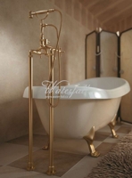 Zlatá baterie k volně stojící vaně Gold Vintage