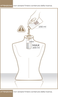 Luxusní bytový difuzér Mannequin Busto 200ml