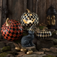 Mackenzie-Childs Halloween dekorace - černá kočka