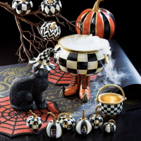 Mackenzie-Childs Halloween dekorace - černá kočka