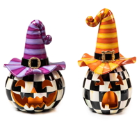 LED Happy Jack s oranžovým kloboukem - Mackenzie-Childs