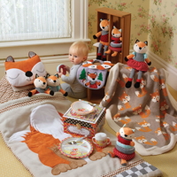 Dárkové balení - dětský jídelní set Fox