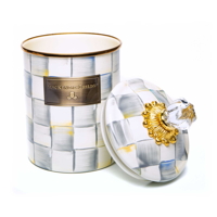 Kuchyňská dóza, zásobník s víkem Mackenzie-Childs - STERLING CHECK- Medium