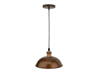 Měděná stropní lampa 26cm