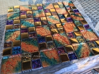 Zlatá mozaika Multicolor