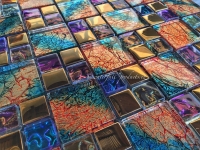Zlatá mozaika Multicolor