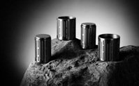 Béžový betonový umyvadlový set s baterií Gun Metal