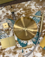 T-sifon umyvadlový Satin Gold