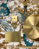 T-sifon umyvadlový Satin Gold