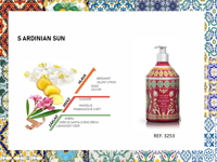 Luxusní extra jemné tekuté mýdlo na ruce SARDINIAN SUN, 500 ml