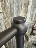 Retro bronzový koupelnový radiátor Noble Brown