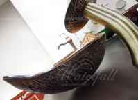Skleněná baterie na desku Waterfall® bronz