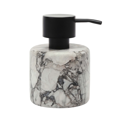 NERO bílý mramorový zásobník na tekuté mýdlo