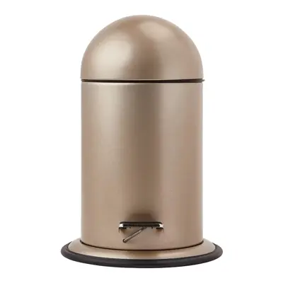 Zlatý odpadkový koupelnový koš