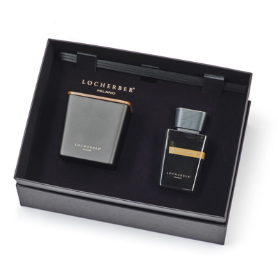 Gift Box Svíčka 500 g + aroma difuzér AGATHIS AMBER 250 ml
