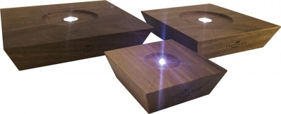 Dřevěná LED báze pro prosvícení difuzéru o obj. 250/500ml
