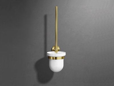 Zlatá  moderní Wc štětka Opera Satin Gold