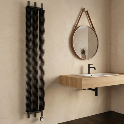Industriální radiátor Black