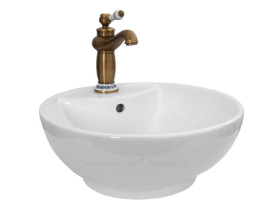 Retro umyvadlový set s baterií Lavande