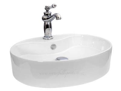 Keramický umyvadlový set Lavande chrom