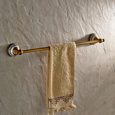Mosazný držák na ručník Simple | Lavande