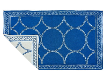 ROMA luxusní modrý plážový ručník Abyss & Habidecor z egyptské bavlny