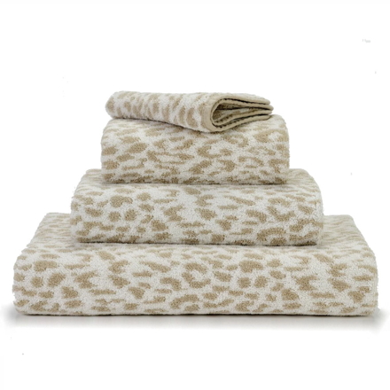 Béžové ručníky Zimba ze 100% egyptské bavlny - 770 Linen