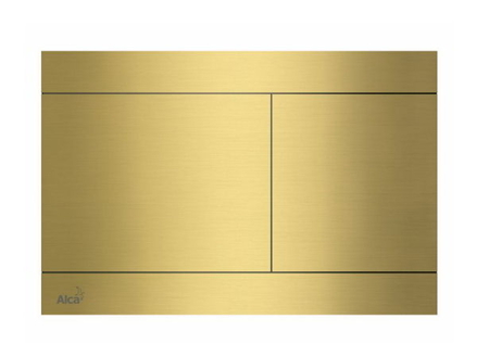 Mosazné splachovací tlačítko pro předstěnové instalační systémy | Gold