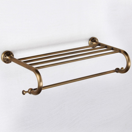 Velký držák na ručníky antický bronz | Provence III.