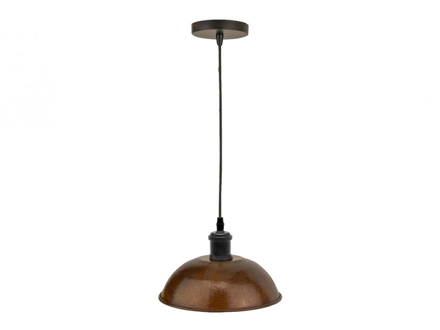 Měděná stropní lampa 26cm