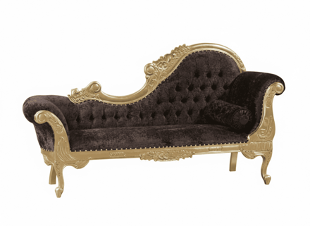 Luxusní barokní sofa Chocolat